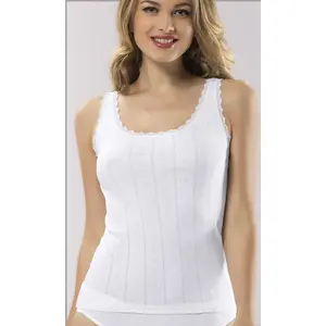 Women's 100% Cotton Camisole – Airy Soft Comfy Tank Top.Breathable Cami Undershirt for Daily Wear, Layering or Sleep.Lightweight & Skin-Friendly.