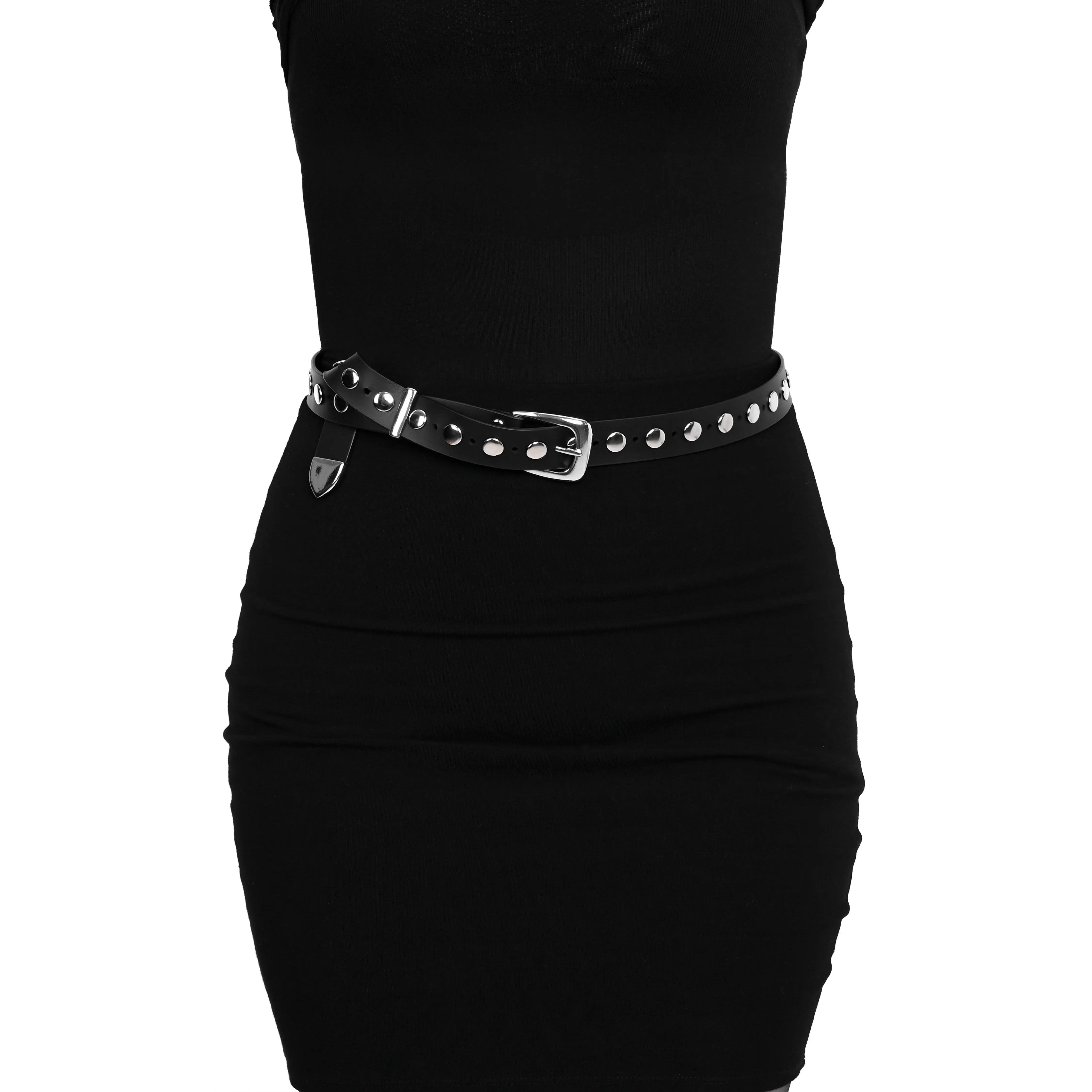 Signature Circle Stud Belt