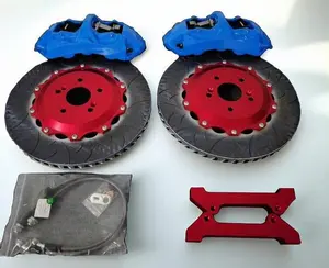 Brembo 2018-2022 Honda Accord Big Brake Kit - 6-Piston Calipers 380mm Rotors & Premium Pads Fully Customizable for 19x8.5 Wheels or Larger