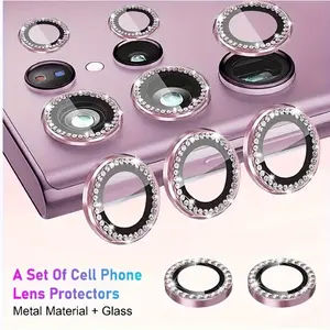 Compatible with Samsung Galaxy S26/S26 Plus/S26 Ultra Camera Lens Protector, Galaxy S25 Ultra/Plus -, 9H Hardness, Anti-Scratch, HD Clear, Bubble-Free Installation, Case Friendly, Anti-Fingerprint, Smartphone Camera Accessories