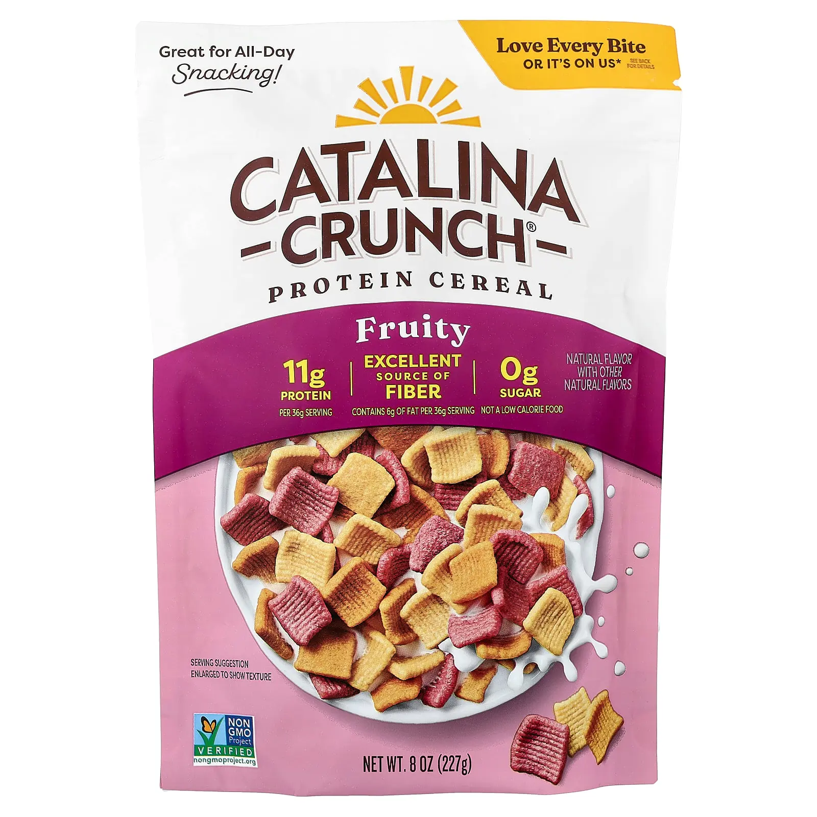 Catalina Crunch Protein Cereal, Fruity, 8 oz (227 g) Catalina Crunch Protein Cereal, Fruity, 8 oz (227 g)