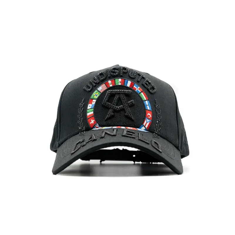 RUDE Awakenings x PORFA Snapback Hat - Triple H Houston Black