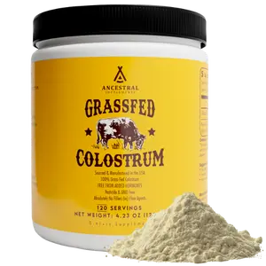 Grass Fed Beef Colostrum Jar