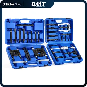 Orion Motor Tech Bearing Puller & Housing Removal Set, 30 pc. 2-in-1 Bearing Puller Tool Set for Wheel Bearing Bushing Axle, Blind Hole Bearing Puller & Bearing Separator Set with Slide Hammer Collets Parts Truck, , Limited Time Deal