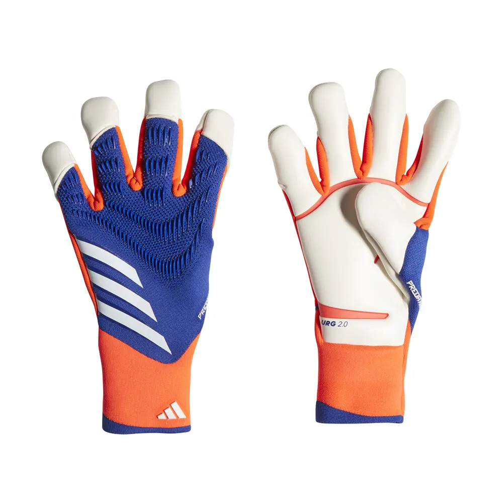 adidas Men's Predator Pro Hybrid Football Goalkeeper Gloves - Blue adidas Men's Predator Pro Hybrid Football Goalkeeper Gloves - Blue