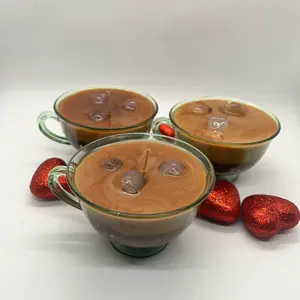 Ice coffee candle