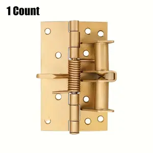 Automatic Door Spring Hinge, 90 Degree Straight Door Hinge, Door Hardware for Home, Office, Hotel, Apartment