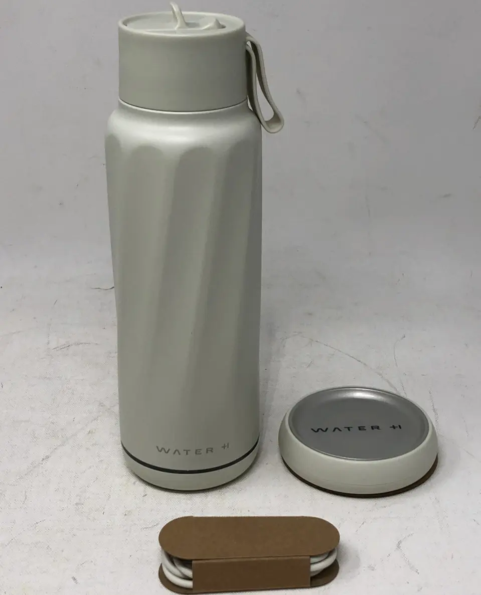 Water H Smart Water Bottle W/ TDS Sensing & Hydration AI Tech 18Oz