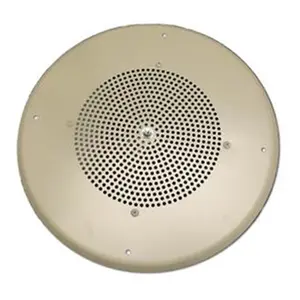 212 MAIN Bogen CS1EZ 8 in. Ceiling Speaker - 70v System Audio Equipment with Pre-Assembled Amplifier, Single Tap Functionality, Fast Install