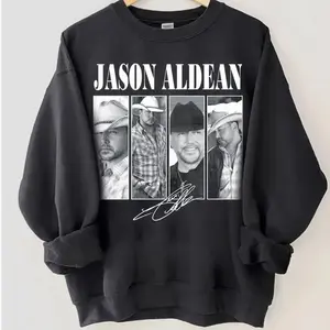 Vintage #JasonAldeann Merch Tour 2025 Graphic Tee, Full Throttle Tour Country Music Tour Sweatshirt, 90s Graphic George Nashville Cloud Tee Comfort Hoodie, Gift for him, Gift for her