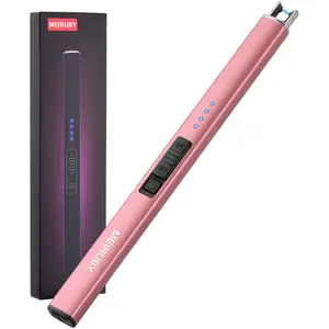 Electric Candle Tool, Birthday Gifts for Mom Women Men Wife Sister, Economical Portable Windproof for Candle Camping Kitchen BBQ Daily Use