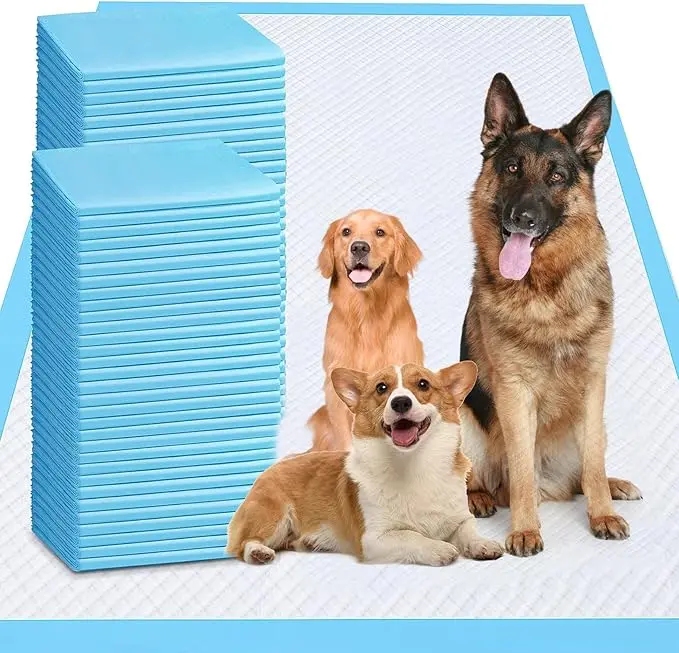 XXXXL Puppy Pee Pads for Dogs 36"x51" 40 Count, Extra Large Dog Pee Pads, Leak-Proof & Super Absorbent Dog Pee Pads, Thicken Disposable Potty Pads Puppy Training Pads for Cats Rabbits Puppypads