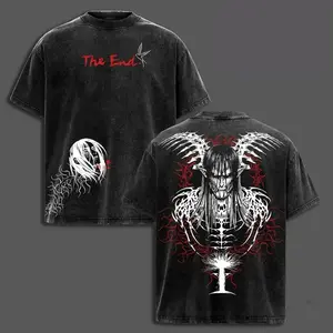 -Eren Yeager T-Shirt - Attack on Titan Final Season Menswear Top Tshirt Streetwear Wetsuit