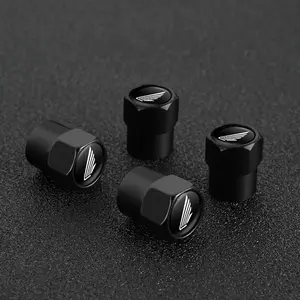 4pcs Motorcycle Aluminum Alloy Tire Wheel Parts, Valve Stem Caps Cover for Honda Hornet Nt1100 Cbr Cb Shadow Pcx Vfr Xadv Forza