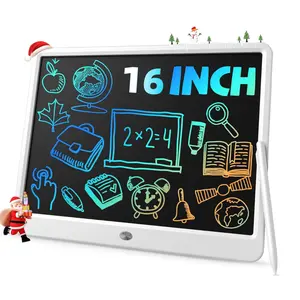16-inch large screen office electronic display board, suitable for office presentations, home, school, and educational art. Durable PVC design, creative learning tool, ideal gift for students, Easter present