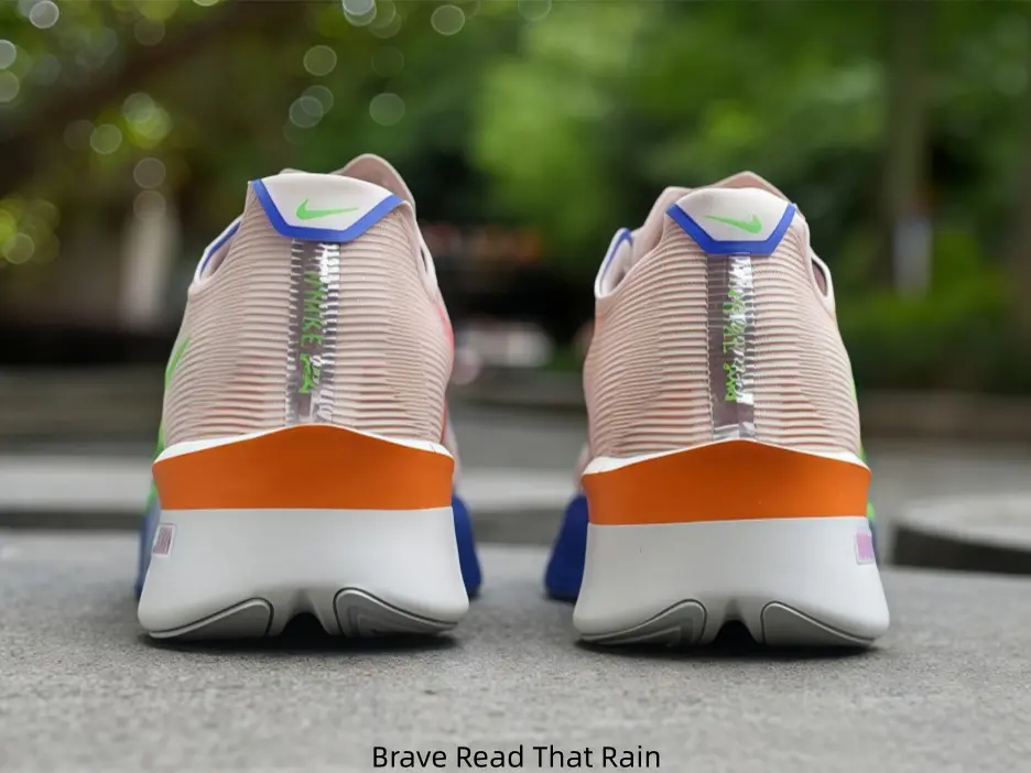 Soft pastel mesh uppers on these athletic shoes refresh plain casual summer outfits, bright gradient trim adds playful pops of color for weekday errand runs and relaxed weekend downtown hangouts with pals.