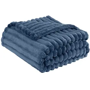 Cozy Throw Blanket for Couch or Bed Ultra Soft Fleece, Multiple Colors & Sizes All-Season Lightweight Blanket for Living Room, Bedroom, Travel, Gifts, Soft Warm Throw