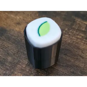 Cucumber Maki Fidget Clicker - Compact Stress Relief Toy for Focus & Relaxation - Easy to Carry - Perfect for Busy Days