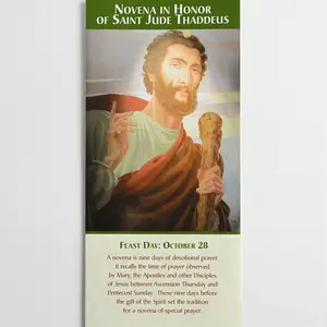 Novena to St. Jude Prayer Card