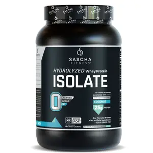 SASCHA FITNESS Hydrolyzed Whey Protein Isolate | Coconut