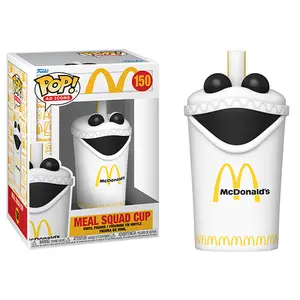 Funko Pop! Meal Squad Cup McDonald's, Ad Icons 150 Vinyl Figure in PopShield Protector