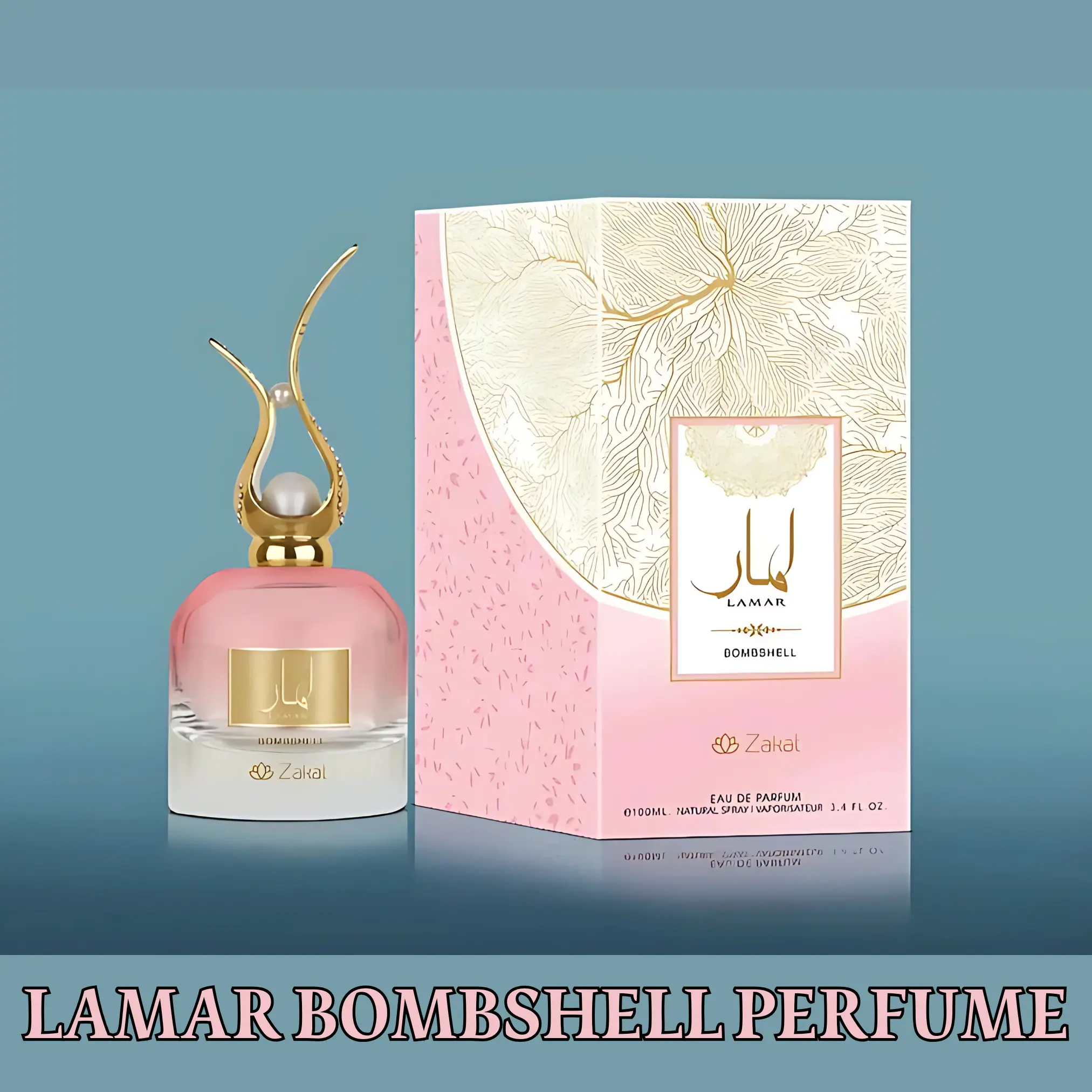 Bombshell Lamar by Zakat Edu De Perfum 3.4oz For Women