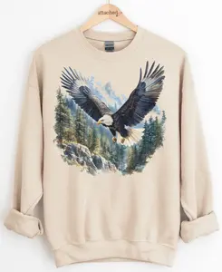 Eagle Scene Graphic Top