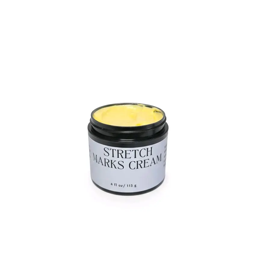 Stretch Mark Cream - Maternity Supplies with Hydration Skin Care, Nourishing Formula for Softer, Even-Looking Skin (4 oz) Daily