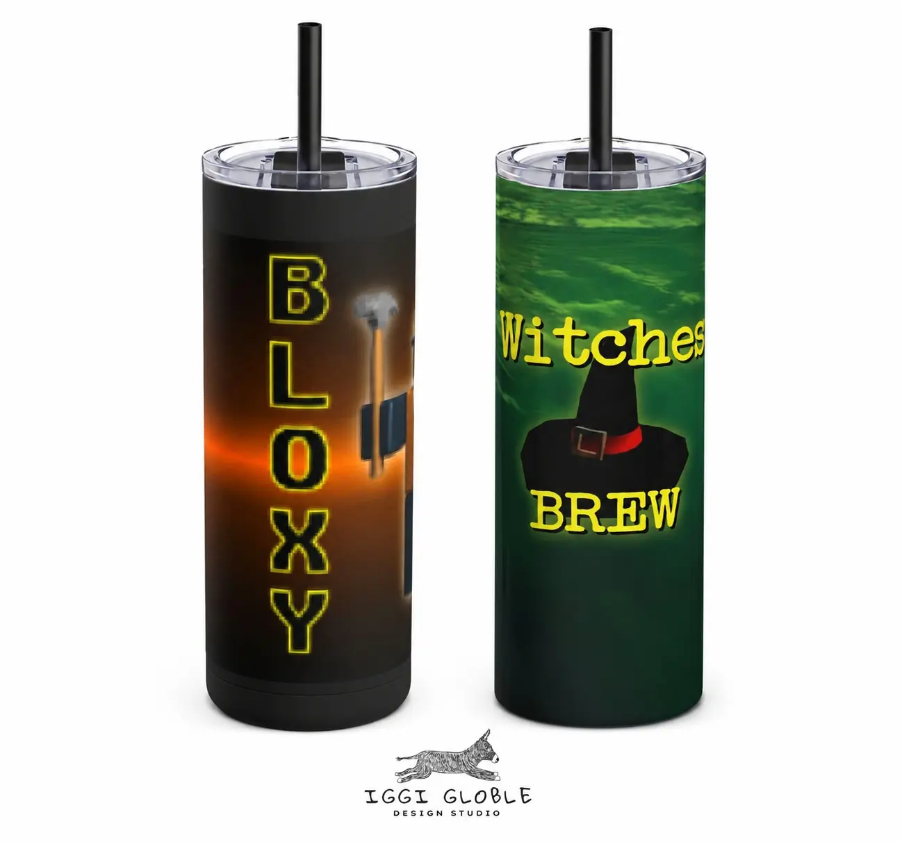 Roblox Bloxy Cola & Witch Brew Tumbler 20oz | Stainless Steel Insulated Cup for Hot & Cold Drinks – Best Gift for Roblox Gamers Legend