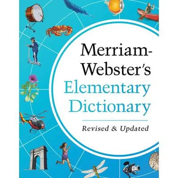 Merriam-Webster's English Elementary Dictionary, Hardcover Textbook for Education & Schooling
