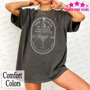 Midnight Margaritas Comfort Colors Shirt, Practical Magic Shirt, Witchy Shirt, Halloween T-Shirt F585