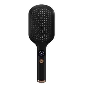 Multi-Functional Detangling Brush, Hair Scalp Massager with Mist, Gentle Bristles,Vibration & Nourishing Oil Chamber