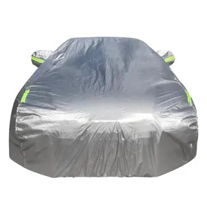 Car Cover, Waterproof & Sunproof Car Cover, Outdoor Car Body Protector, Heat Insulation Car Protective Cover for Outdoor Use, Sunshade Cover, Car Shelter, All Season Cover