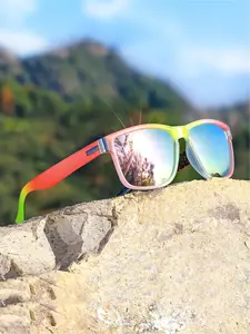 Unisex Tinted Lens Sunglasses, Trendy Casual Sunglasses for Everyday Use, Fashion Accessories for Outdoor Activities