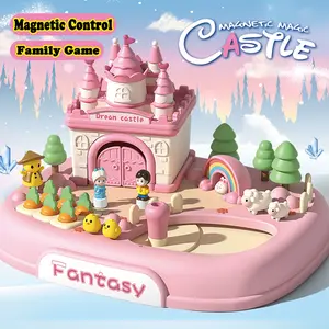 Princess Castle Playset, Creative Magnetic Toy Set, Perfect Gift for Girls, Fun Role-Playing Adventure, Educational Toys for Children