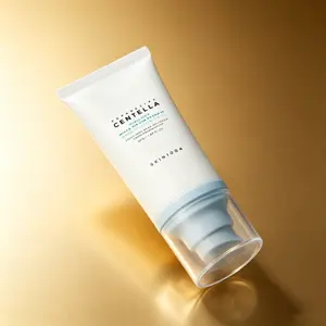 SKIN1004 Official Hyalu-Cica Water-Fit Sun Serum SPF | Lightweight Watery Cream Sunscreen for Sensitive Skin | Daily Korean Sun Care | 50ml OTC