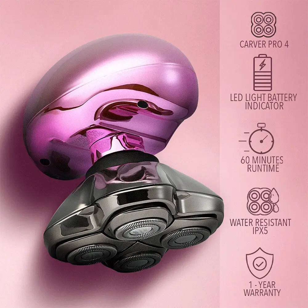 Skull SHaver Butterfly Kiss : Electric Shaver for Women, Bikini, Legs, Body