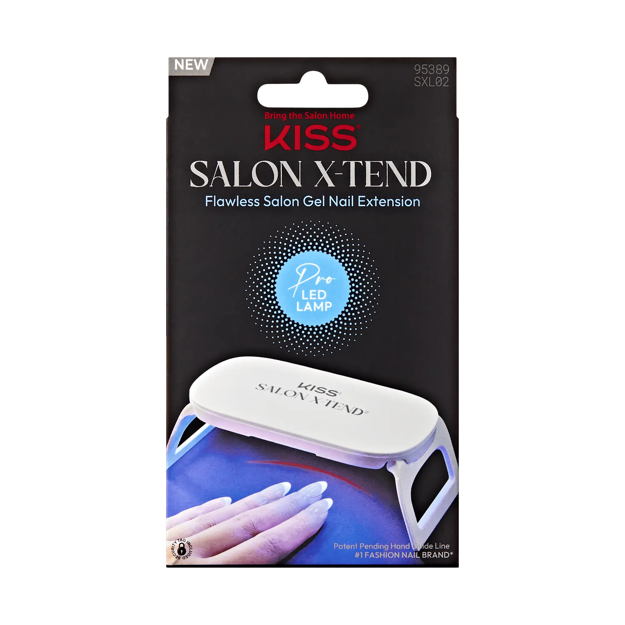 Kiss Salon X-tend Pro LED Lamp | White, Soft Gel Press On Nail Curing Light