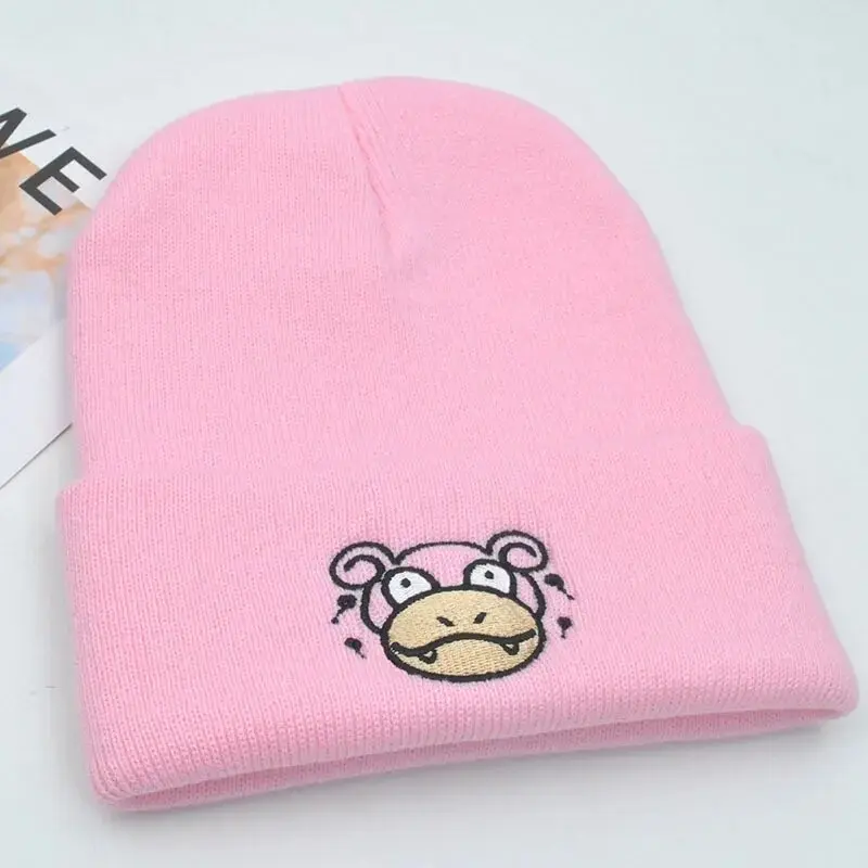 Slowpoke Anime Beanie Hat, Unisex Hat, Winter, Fall, Mens Clothing, Womens Clothing, Unisex Adult, Kawaii Cute Outfit, Anime, Knit, Kids, Soft
