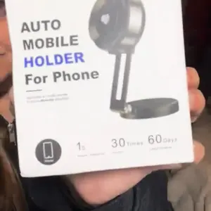 Auto Mobile Holder for Phone - Compact Design, Easy to Use, 1 Hour 30 Minutes for Cellphone Support, 60 Days warranty - Smartphone