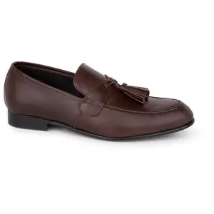 Andanines Dark Brown Tassel Dress Shoe