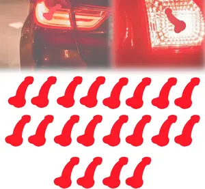 Car Prank Decals, Funny Penis Car Decal Tail Light Prank, Penis Decor Novelty Break Light Sticker, Dick Stickers Waterproof, Funny Penis Decal, Unisex Gag Gift, White Elephant Gift (20PCS)