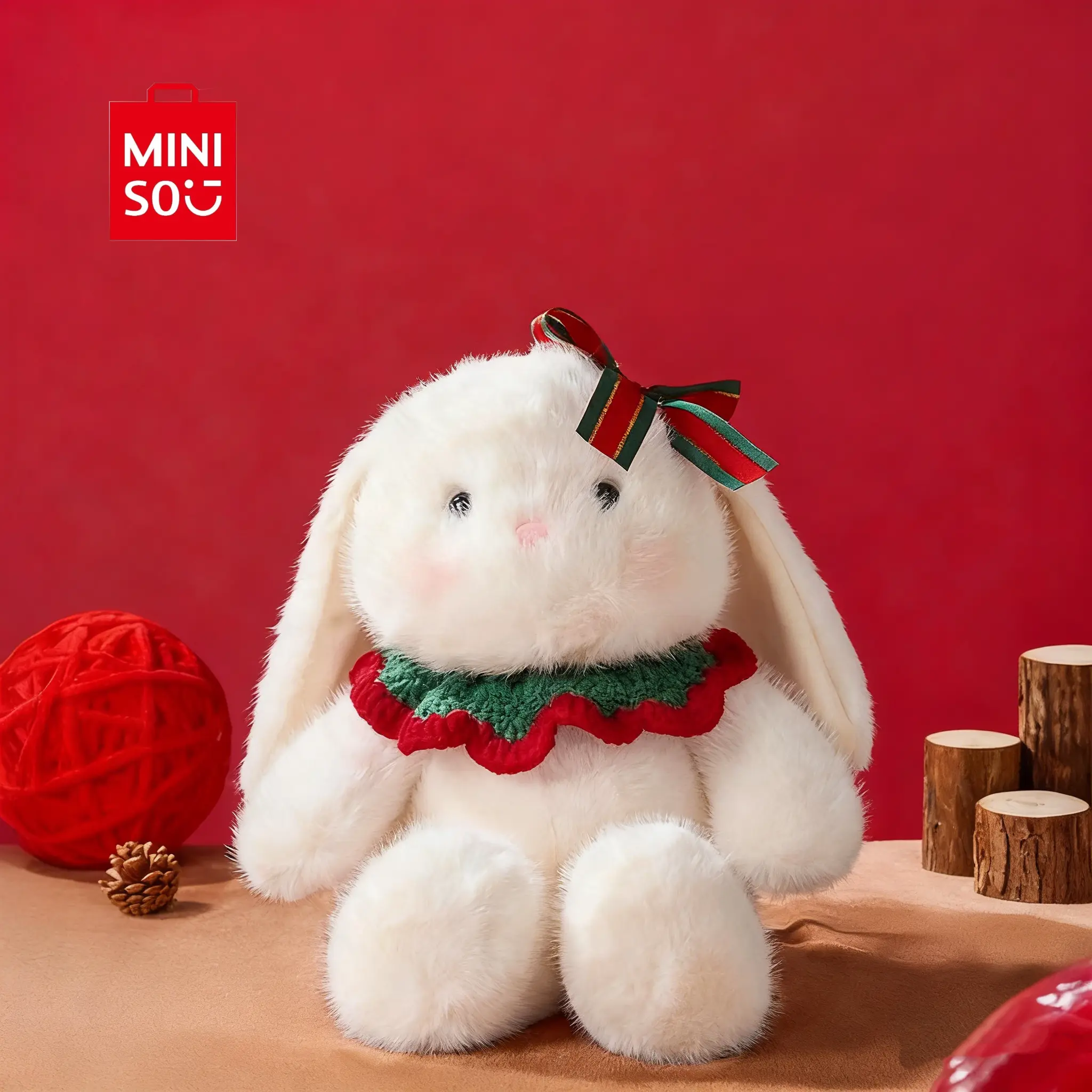 MINISO Tani Rabbit Holiday Plush Doll Cute Bunny Toy For Girlfriend Gift,Soft Plush Material,Perfect Size For Hugging,Holiday  & Holiday Haul#Summervibes
