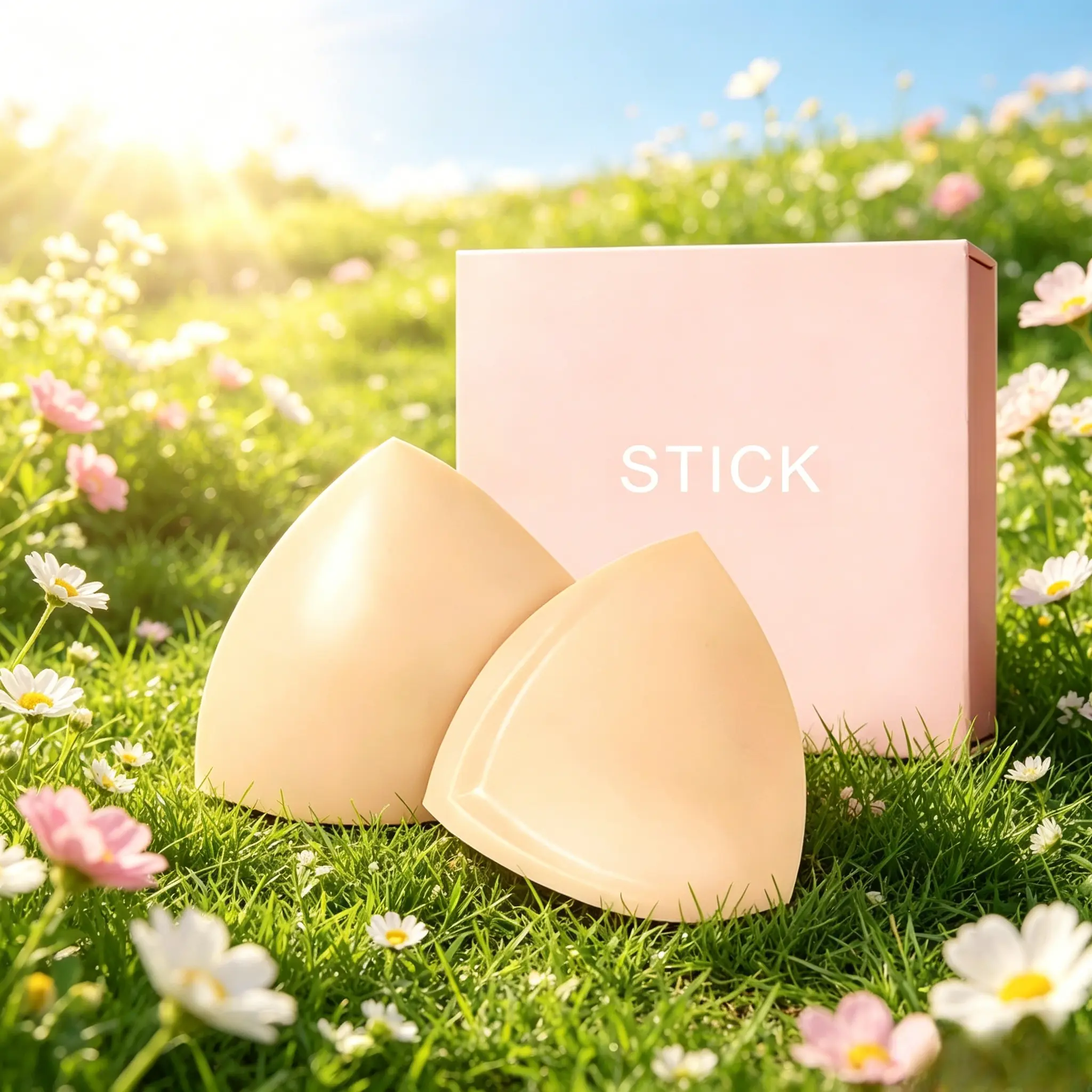 Elegant Sticky Bra Inserts for Women, Adhesive Nipple Covers with Invisible Lift & Patented No-Sew Design for Low Cut Tops, Adhesive Bra, Nipple Lift Pads, Lady, Halloween