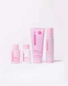 PUFF.ME Volumizing Mini Bundle - Includes Shampoo, Conditioner, Treatment Whip & Mousse for Weightless Volume & Fullness