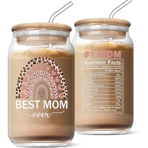 Best Mothers Day Gifts For Mom, Funny Birthday Christmas Thanks Giving Gift For Mom Mama Glass Cup