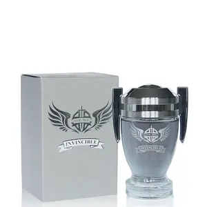 Invincible by Secret Plus, Eau de Toilette Spray for Men, 100ml, Masculine Fragrance, Daytime and Casual Use 3.4 Fl Oz