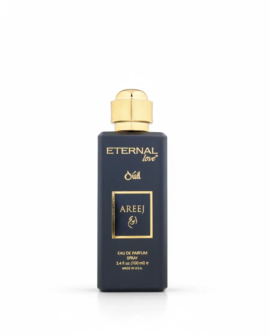 EL Areej Oud EDP 100ml, Spicy Woody Amber Long-Lasting Unisex Fragrance Perfume