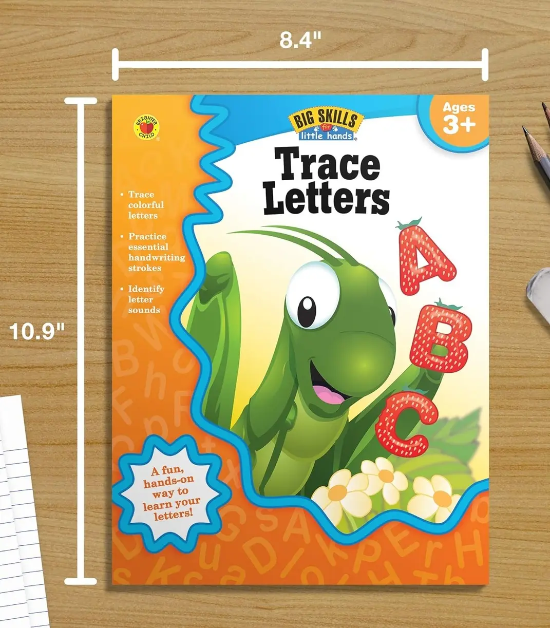Carson Dellosa Trace Letters Preschool Workbook, Tracing Books for Kids ...