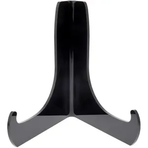 Plymor Black Acrylic 60-Degree Angle Easel With Deep Support Ledges